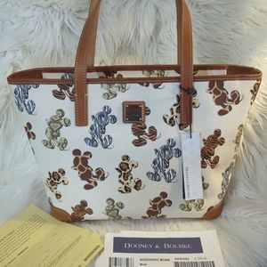 Mickey Mouse Animal Print Tote Bag by Dooney & Bourke